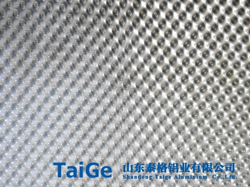 半圓球散熱壓花鋁闆