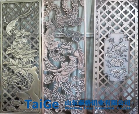 雕刻精雕5052鋁闆